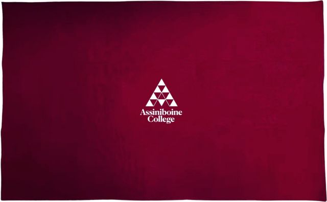 Assiniboine College Sweatshirt Blanket
