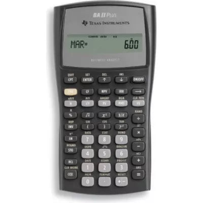 CALC TI-BAII PLUS 10DIG/24CASH - New (SKU: 96903)